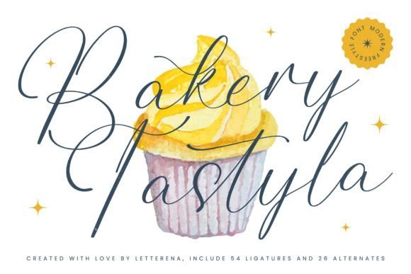 Bakery Tastyla Font for Modern Branding