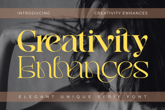Creativity Enhances Font for Handmade Projects