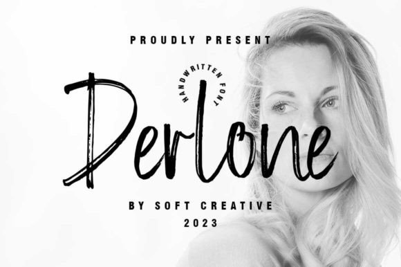 Derlone Font for Branding: A Modern Touch for Small Business Materials
