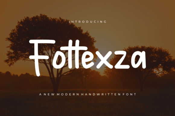 Fottexza: A Modern Font for Bold Editorial Design