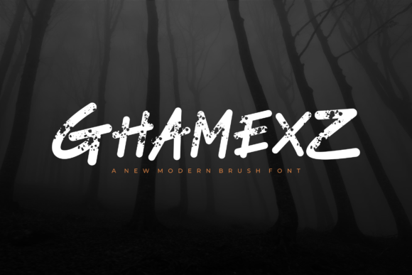Ghamexz Font for a Bold Brand Makeover