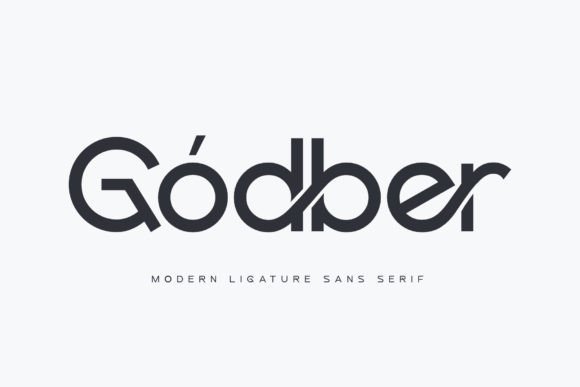 Godber: A Bold Sans Serif Font for Web Design