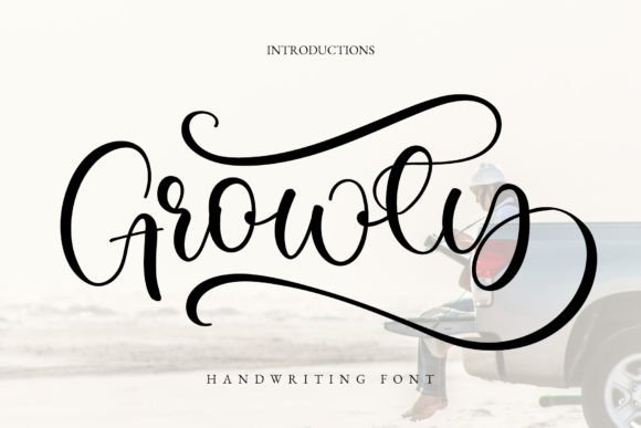Growly: A Handwritten Font That Elevates Editorial Design