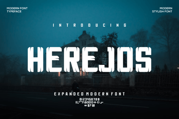 Herejos Font for Branding That Stands Out