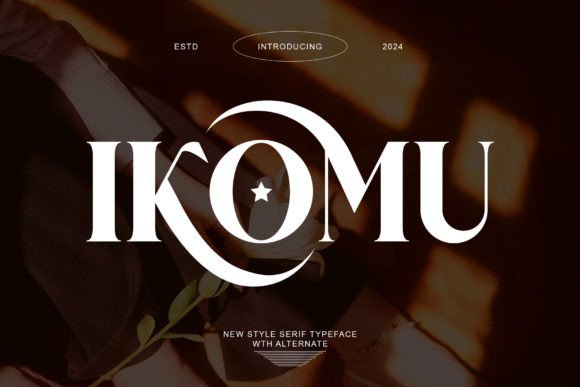 Ikomu: A Modern Nostalgic Serif Font for Branding