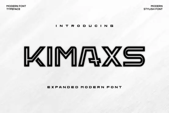 Kimaxs Font for Web Design Projects