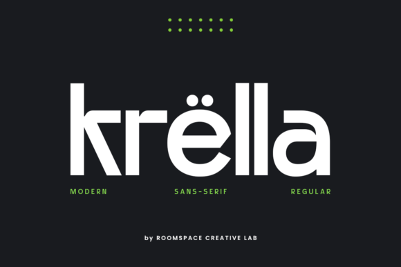 Krella: A Modern Sans Serif Font for Professional Branding