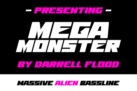 Mega Monster Font for Bold Branding