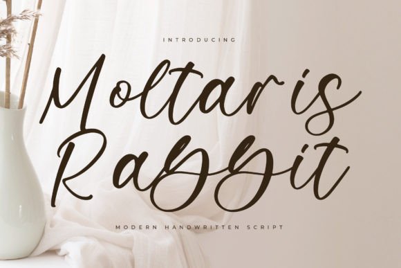 Moltaris Rabbit - A Modern Handwritten Font for Creative Makers
