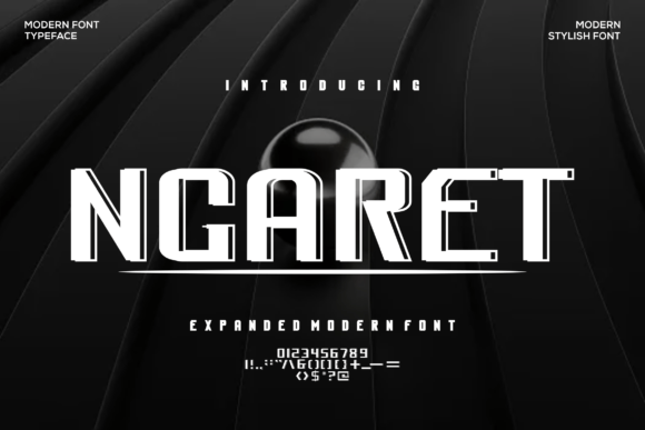 Ngaret Font for Bold Brand Campaigns