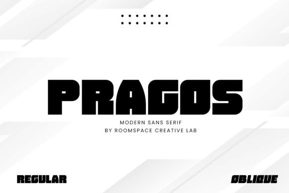 Pragos: A Modern Sans Serif Font for Editorial Design