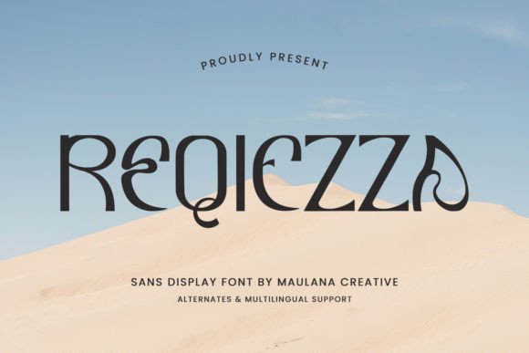 Reqiezza: The Bold Font That Boosts Your Campaign Visibility