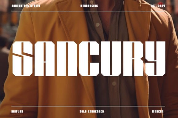 Sancury: A Modern Sans Serif Font for Bold Campaigns