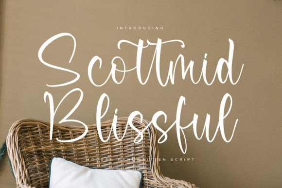 Scottmid Blissful Font for Modern Branding