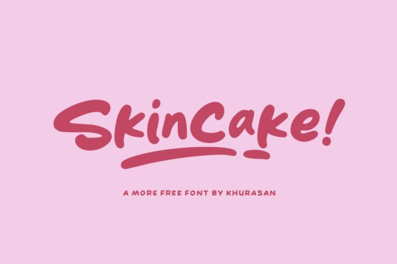 Skincake: A Modern Display Font to Elevate Your Brand Identity