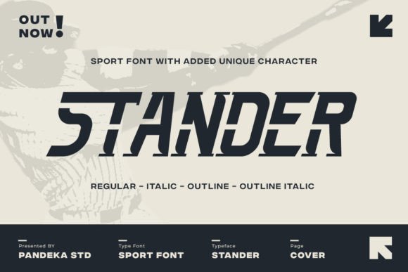 Stander: The Dynamic Font for High-Energy Campaigns