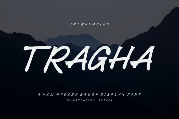 The Tragha Font for Modern Branding and Digital Creativity