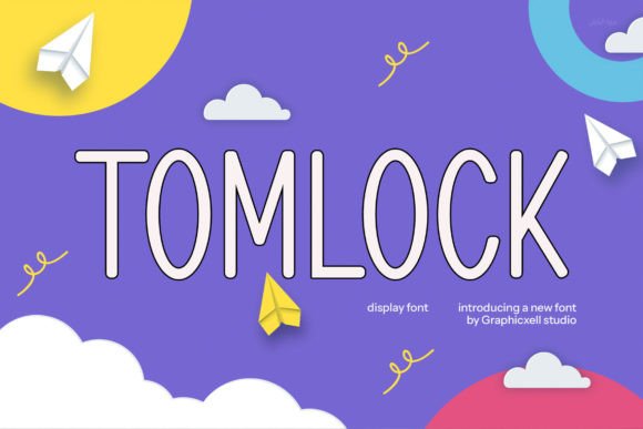 Tomlock: A Modern Sans Serif Font for Bold Digital Branding