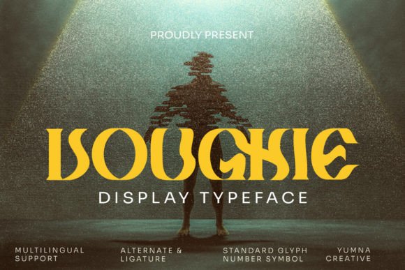 Voughie: A Modern Blackletter Font for Editorial Design