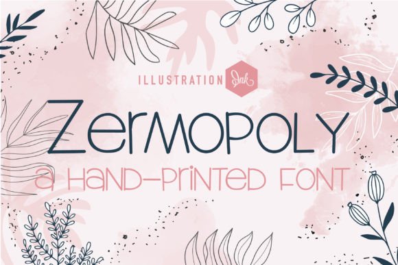 Zermopoly: A Handcrafted Sans Serif for Creative Makers